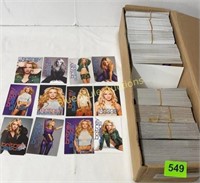 Britney Spears vending machine stickers approx.