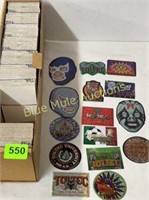 TOL vending machine stickers approx. 18sets