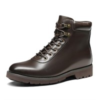 Bruno Marc Men's Motorcycle Boots Oxford Dress Boo