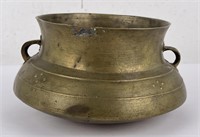Antique Laos Laotian Bronze Cooking Pot