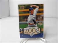 Clayton Kershaw 2008 Upper Deck Timeline Rookie