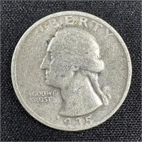 1935-D Washington Silver Quarter