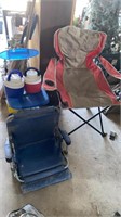 Camping Chairs, Stadium Seat, & Drink Coolers
