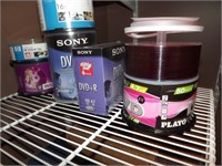 Sony-HP-Playo-Imation DVD + R Disks