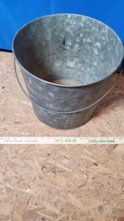 bucket is 13 and 1/2 in wide 12 in tall