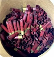 Barrel Full of 28 Gauge Federal Shotgun Hulls