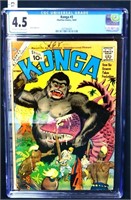 Graded Charlton Comics Konga #3 10/61 comic