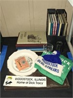 Woodstock Illinois Memorabilia, Yearbooks, Plate
