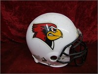 Vintage Riddell Red hawks football helmet.