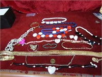 Lot of vintage jewelry.