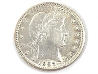 1907 Barber Quarter