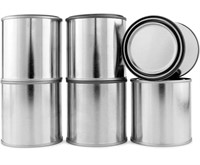 New, Cornucopia Metal Paint Cans with Lids (1/2