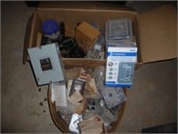 Electrical Supplies - Some NEW - Double Box Lot