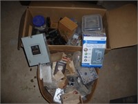 Electrical Supplies - Some NEW - Double Box Lot