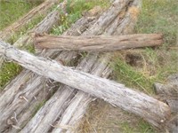 8pc Large Natural Cedar Posts