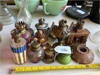 Grouping of Small Oil Lamps