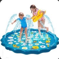 Children Pool Sprinkler Sprayer Mat 68" 36+mths