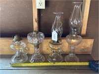 4 Oil Lamps