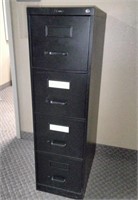 4 Drawer Metal File Cabinet           (H# 1)