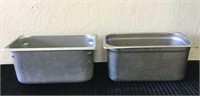 2- Stainless Steel Anti-Jam Steam Table Pans