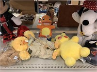 Pokémon, Snoopy, fishing duck and more. Assorted