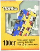 Tonka Truck 100CT Sterile Adhesive Bandages - 3/4x