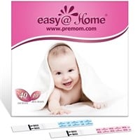 Easy@Home Accurate 40 Ovulation Tests Strips & 10