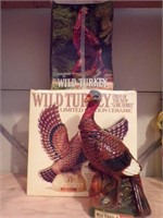 TWO(2) FULL WILD TURKEY DECANTERS W/ BOXES