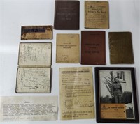 Mixed WW2 Military Documents