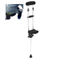 Pain Free Knee Crutch, Crutches with Knee Rest, On