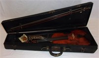 Vintage Stradivarius copy violin package.