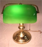 Banker's lamp.