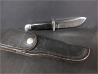 OLDER BUCK 103 HUNTING KNIFE WITH ORIGINAL SHEATH