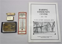 Baker, IL Thermometer, Knife, Mendota Buckle