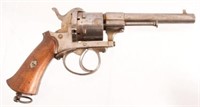 French or Belgium Pinfire E.L.G. Revolver