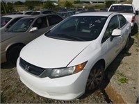 2012 HONDA CIVIC REBUILT TITLE