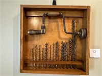 Display of Antique Drill & Bits