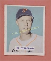 Ed Fitzgerald Baseball Card