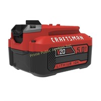 CRAFTSMAN $125 Retail V20 5Ah Battery,