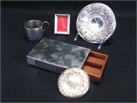 Group of Sterling Decorative Accessories