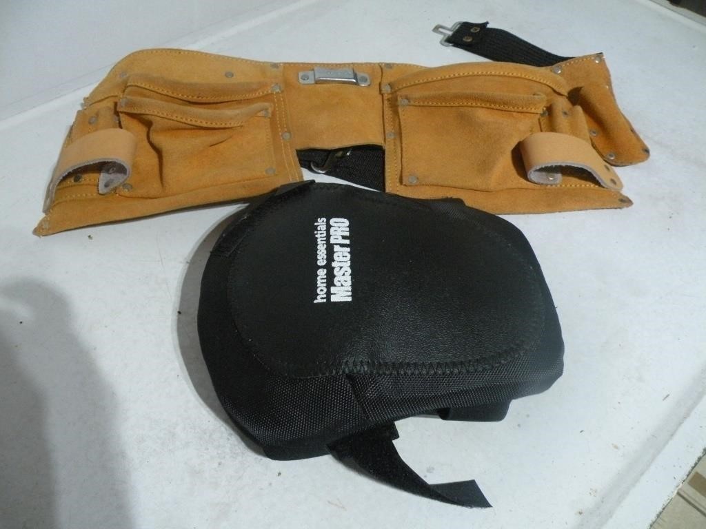 carpenter belt and kneepad