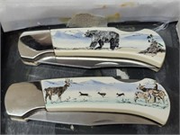 Pair of Animal Pocket Knives