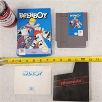 Original Nintendo NES Paperboy Game W/ Box