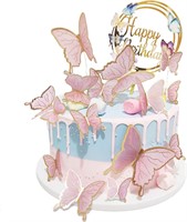 Butterfly Cake Toppers Decorations