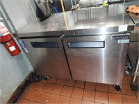 DUKERS 4' SELF CONTAINED LOWBOY REFRIGERATOR