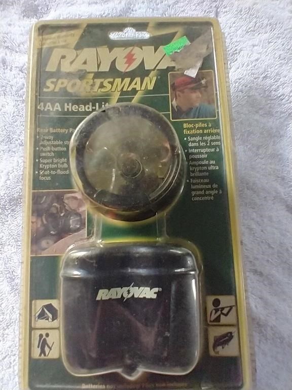 C3) 4AA Head-Lite, Rayovac Sportsman SPHLT4AA-4