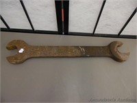 Large Wrench - 23" Long, Rusty