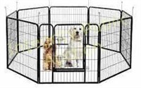 Vivo Home 32” 8 Panel Pet Fence Barrier BH786