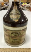Heinz pure Malt Vinegar crock jug 8in