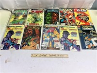 10 Assorted Comic Books